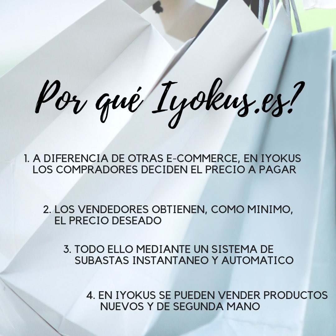 Iyokus1's tweet photo. #iyokus #decidetuprecio #compraonline #vendeonline #ecommerce https://t.co/UgznCpaN04