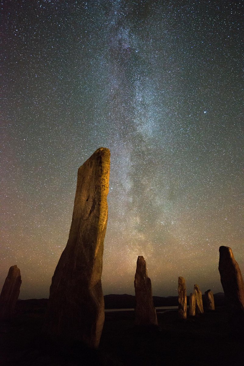 VisitScotland's tweet photo. As if the Calanais Standing Stones could look any more enchanting! ๐ซ Are these beauties on YOUR 2019 list?๐๏ธ ๐ Callanish, Isle of Lewis @OuterHebs ๐ท FB/Stephen Sweeney Photographyย #OHouterhebrides https://t.co/uXClVU1T5x