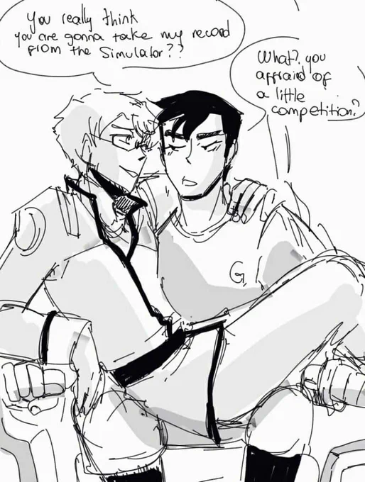 in the simulator at the garrison :)c
#adashi #shadam #voltron 