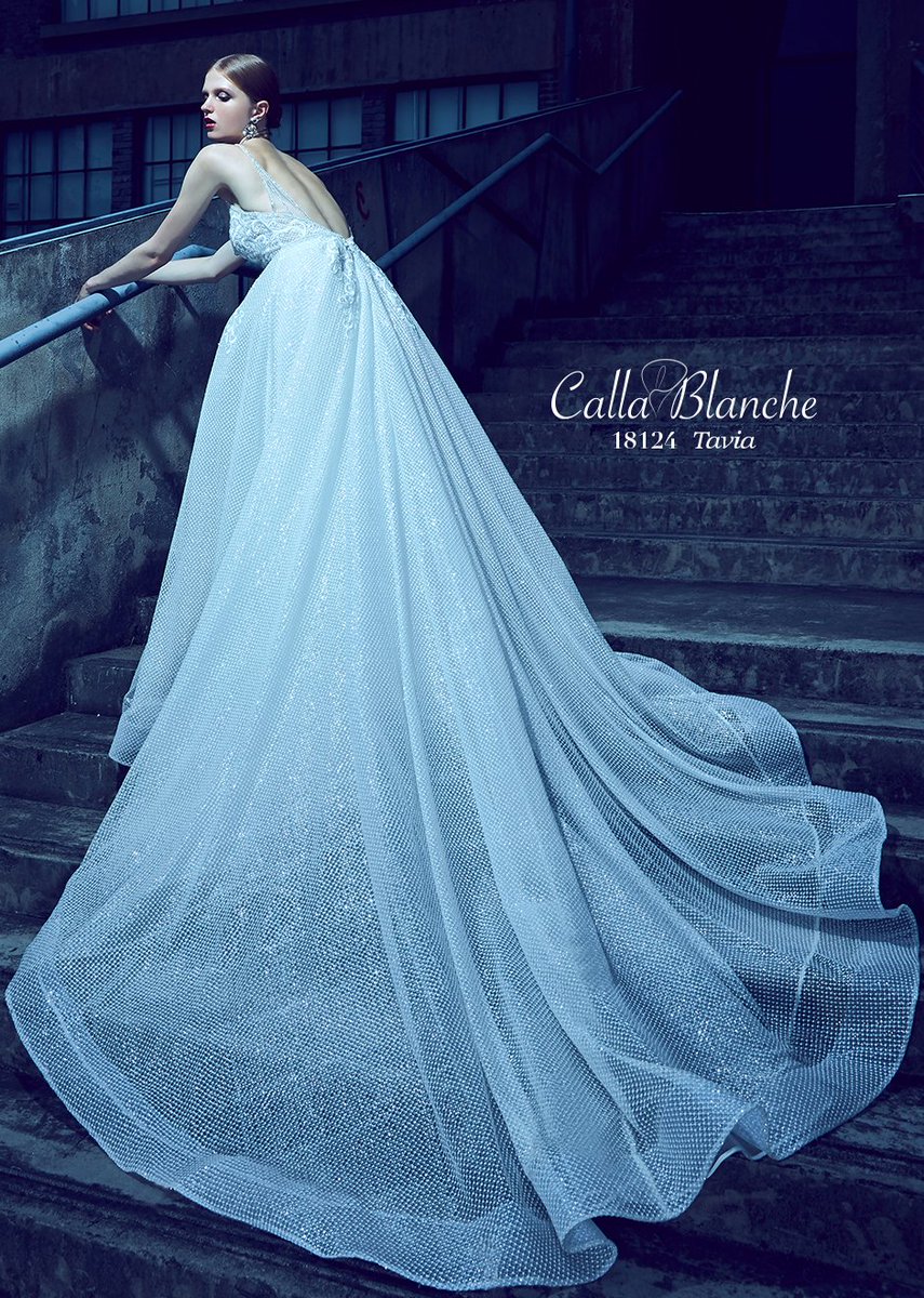 Is there anything prettier than this gown from Calla Blanche? To schedule an appointment please visit our website virginiasbridal.com or call 914.428.3957