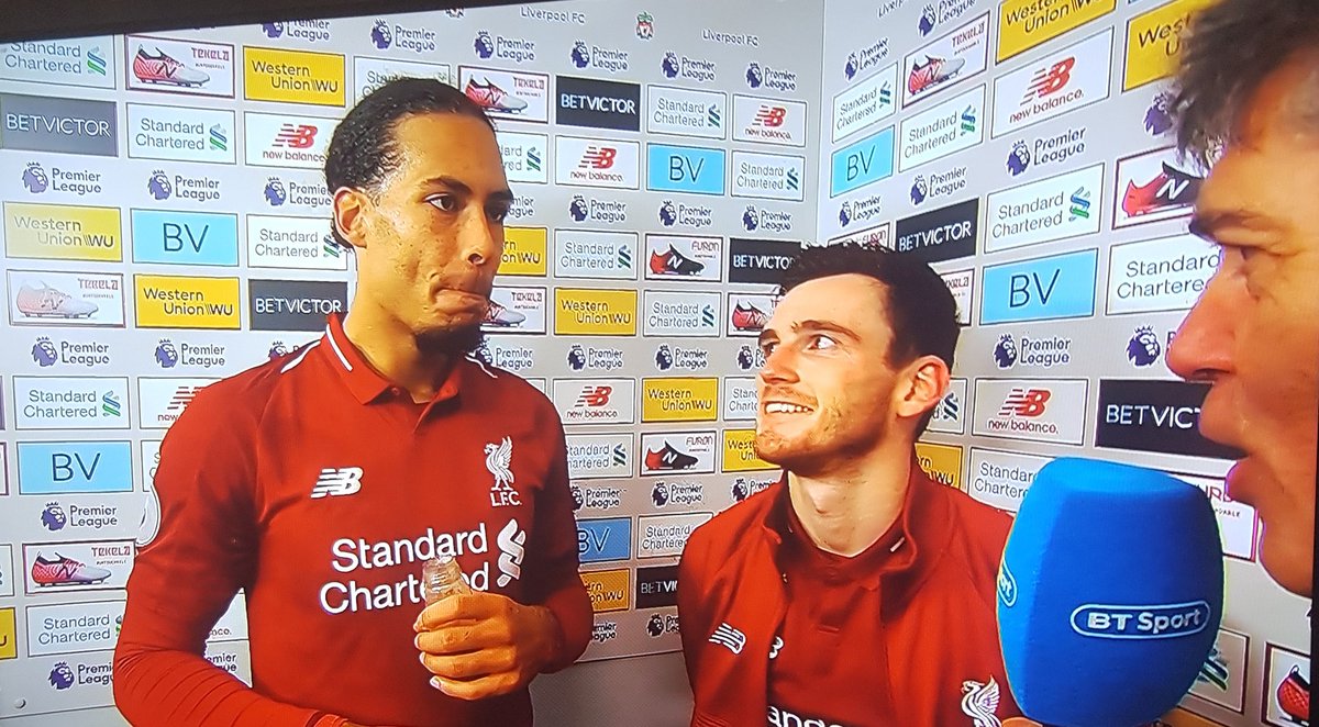Get someone who looks at you like Robbo does to Virgil. ❤