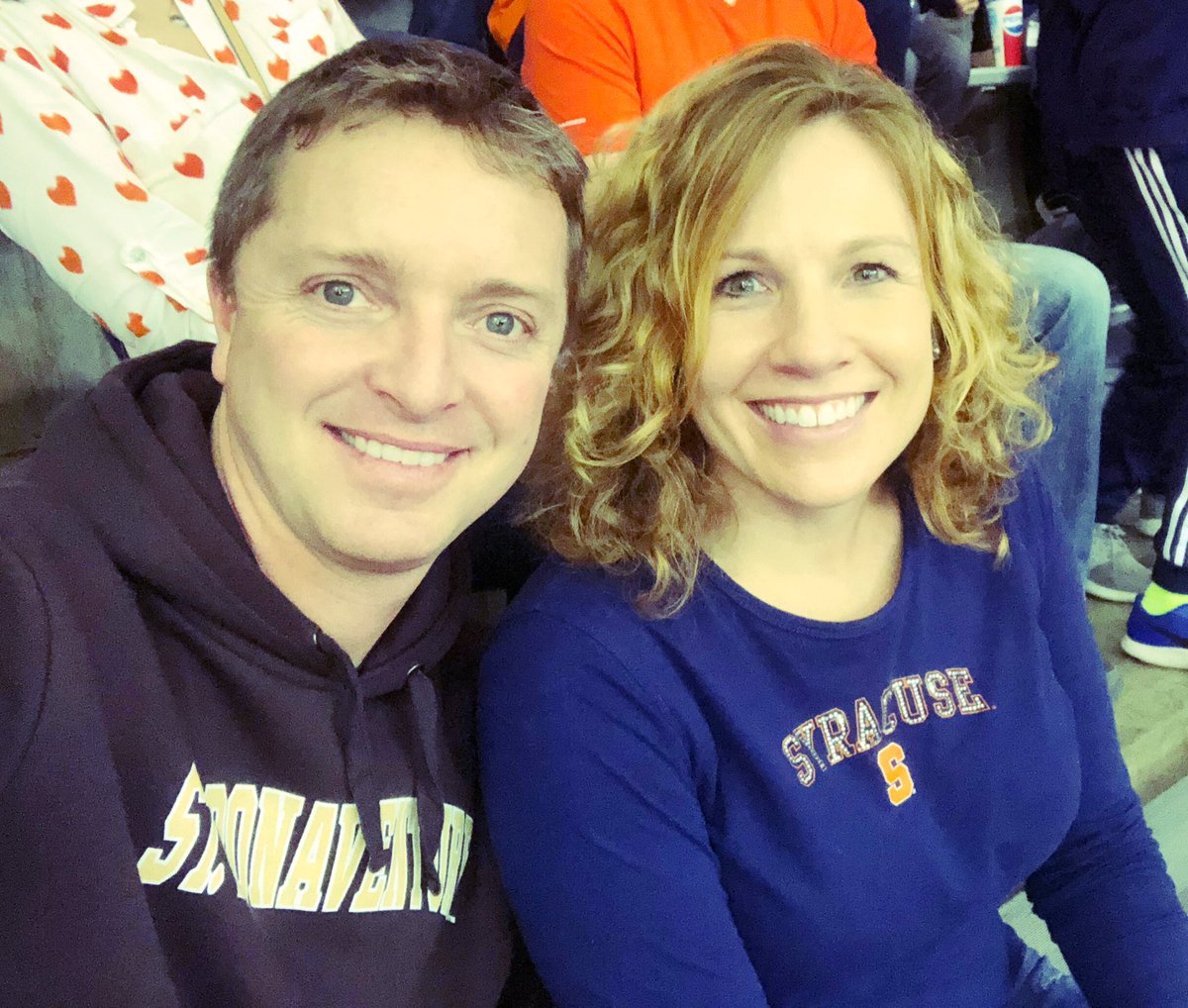 Mixed marriage! Go Orange, beat Bonas! #Cuse #OrangeNation #CuseGameDay