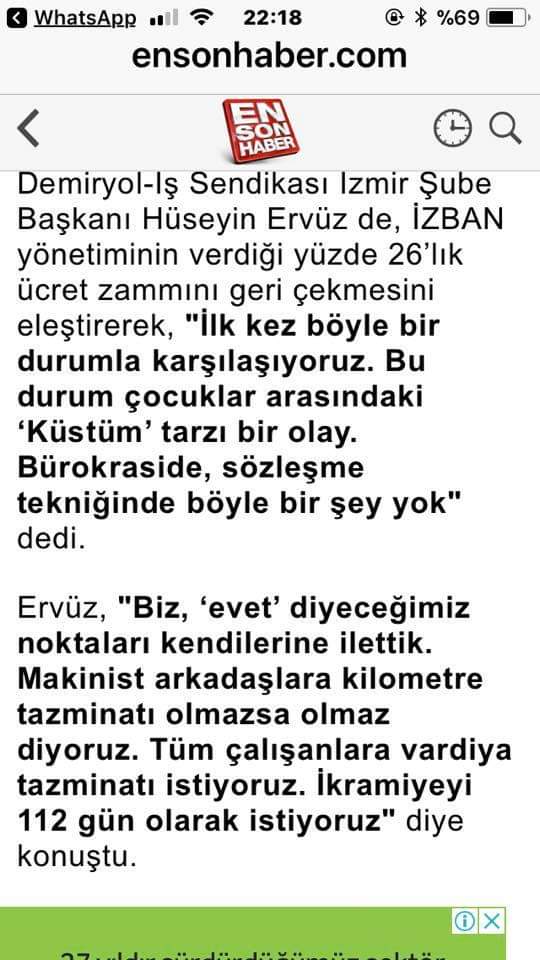 kdrskt's tweet photo. Başkanın da, dediği gibi #izban çalışanlarının istekleri bu kadar net ve açıktır.
#izbanişçisikazanacak 
#Izmir https://t.co/1orAo7dZq7