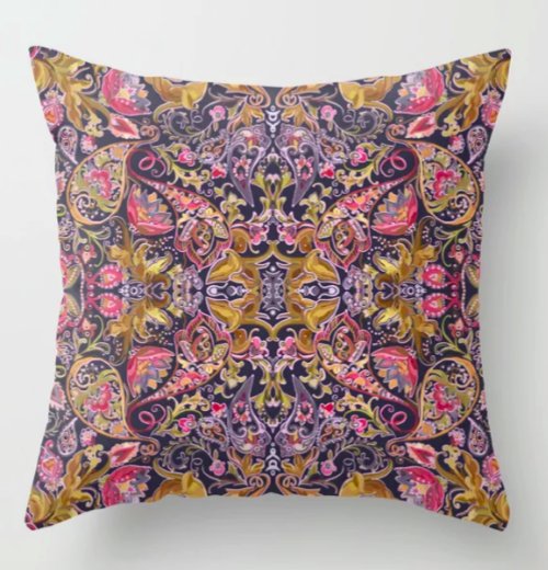 RetailTherapyP's tweet photo. Painted Indian Paisley Pattern Throw Pillow
by dakinisa

https://t.co/fzghbLRYL5 https://t.co/XLlmIYyRNe