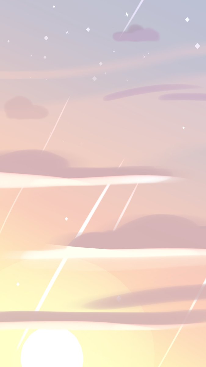 Bastart13's tweet photo. I love the Steven Universe background style so I drew up some phone wallpapers ✨🌅🏙️ https://t.co/9LbAHISqN5