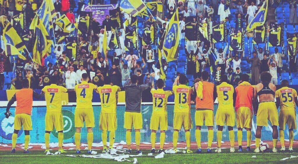 zyad111121's tweet photo. #معكم_التعاون_اقوى  #التعاون راح يرجع بجمهوره كيف ؟ متى ؟ 
بيرجع يعني يرجع ، الانطلاقة من جديد ضد الهلال غداً بإذن الله 💛 https://t.co/BzzrUUqDTj