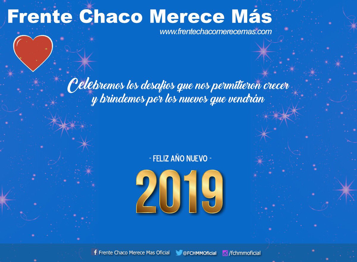 FCHMMOficial's tweet photo. Celebremos los desafíos que nos permitieron crecer y brindemos por los nuevos que vendrán. ¡Feliz Año Nuevo para todxs!
#FCHMM https://t.co/4zHO0ZCj5I