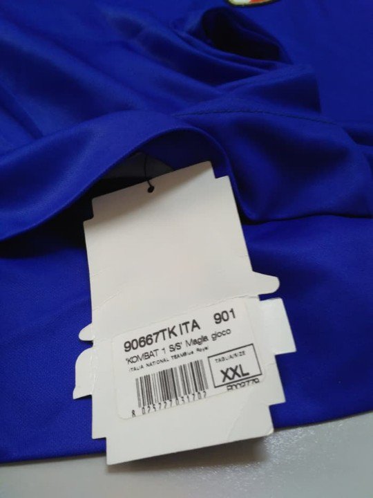 bigandoriginal's tweet photo. Italia National Team Home Jersey ORI 1999-2000 XXL BNWT
Brand : Kappa Original
P :63cm; L :78cm
Rp1juta
Contact : DM/WA 0818710060 (WA Only)
Terima Kasih 👍🏼
@Jerseyforum
#Jersey4Sale #jerseyoriginal #Italia #GliAzzurri #OriginalJersey https://t.co/1ygFiYxFOU