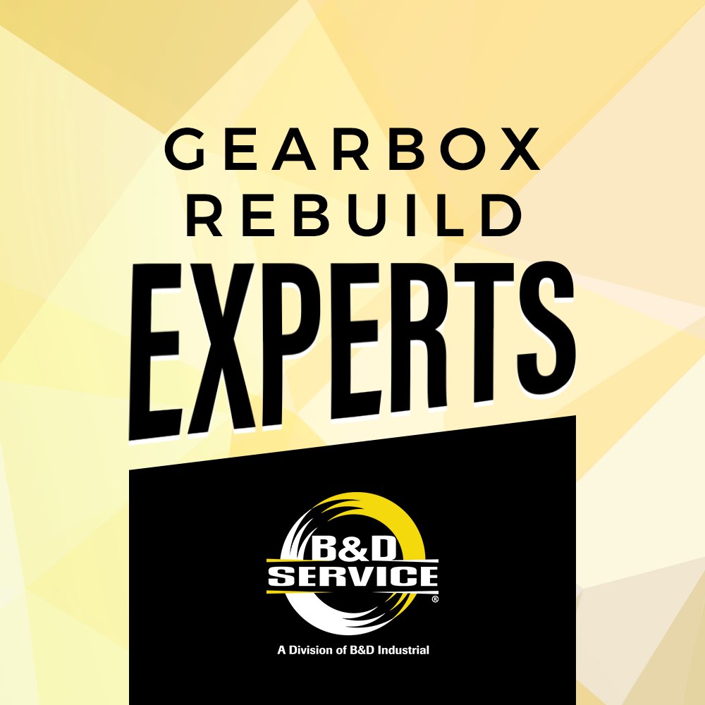 bdindustrial's tweet photo. #BDService is an industry leader in gearbox repairs and rebuilds. Our repair process has been fine-tuned over the last 30 years, and customers who choose this process over new equipment can save as much as 50% in total cost.

Learn more: https://t.co/fXNgMu9ch6 https://t.co/P4ytRzkEvy
