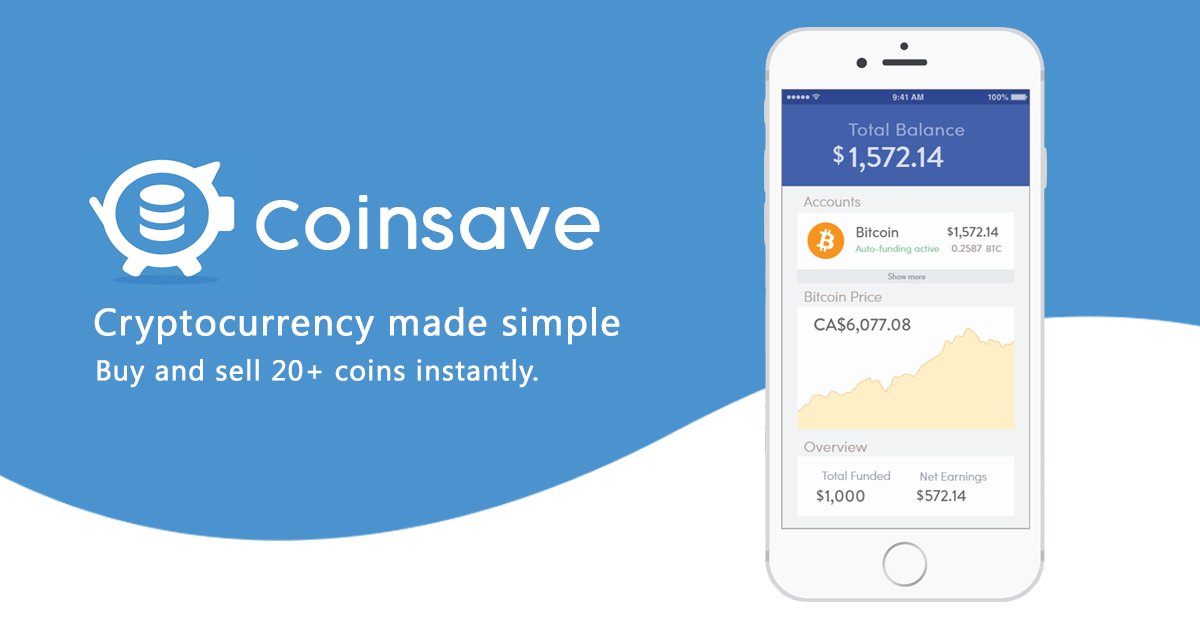 coinsave_2018's tweet photo. @neuwaves If you're looking for a simple option to buying Bitcoin in Canada look no further! Coinsave has you covered 🇨🇦 https://t.co/trTE3D9atJ