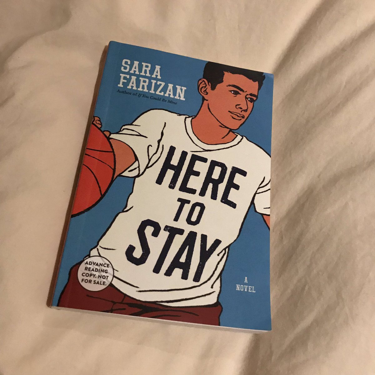 msmarythomas's tweet photo. 100 pages in and I am LOVING this YA by the wonderful @SaraFarizan - so funny and full of heart! Can’t wait to add this to the DCI library! So glad to have gotten this copy at #alan18 #yalit https://t.co/HbBDMTGqaf