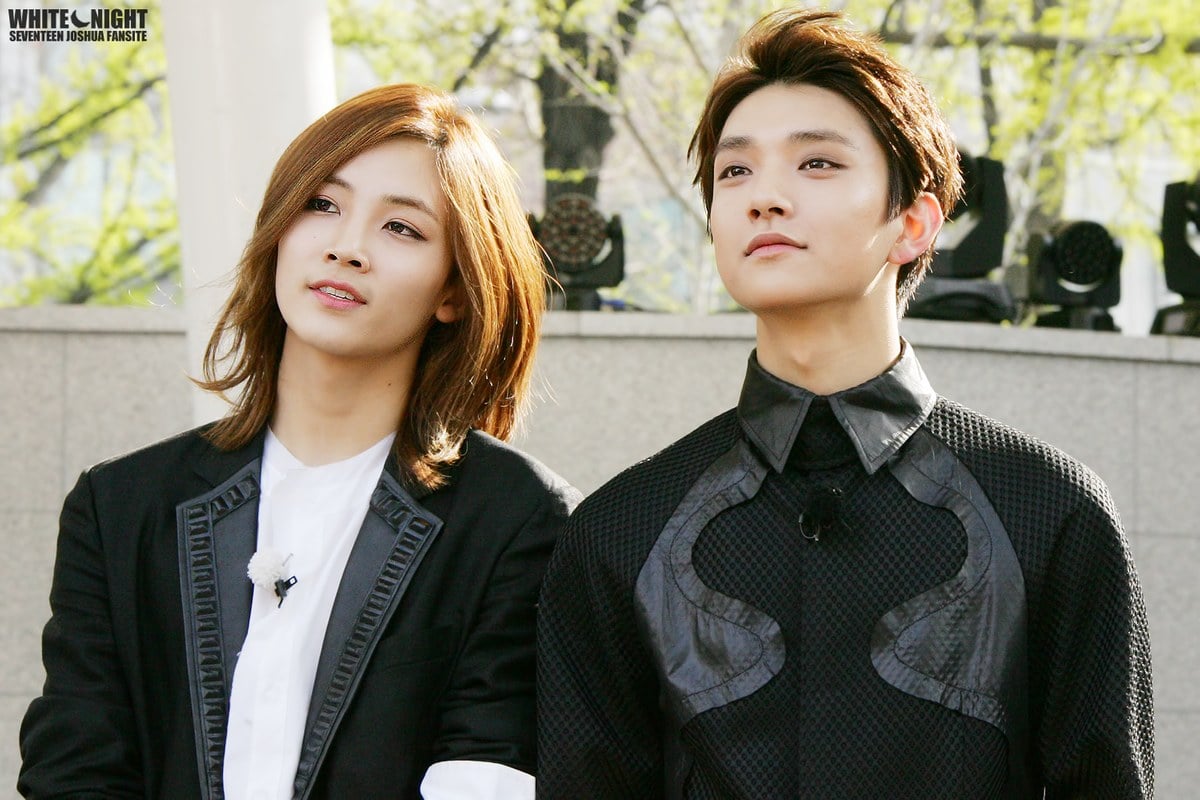 ADORING SEVENTEEN♡ on Twitter "SEVENTEEN Joshua and Jeonghan 세븐틴 조슈아 정한 겨울왕자_슈아의_생일을_축하해