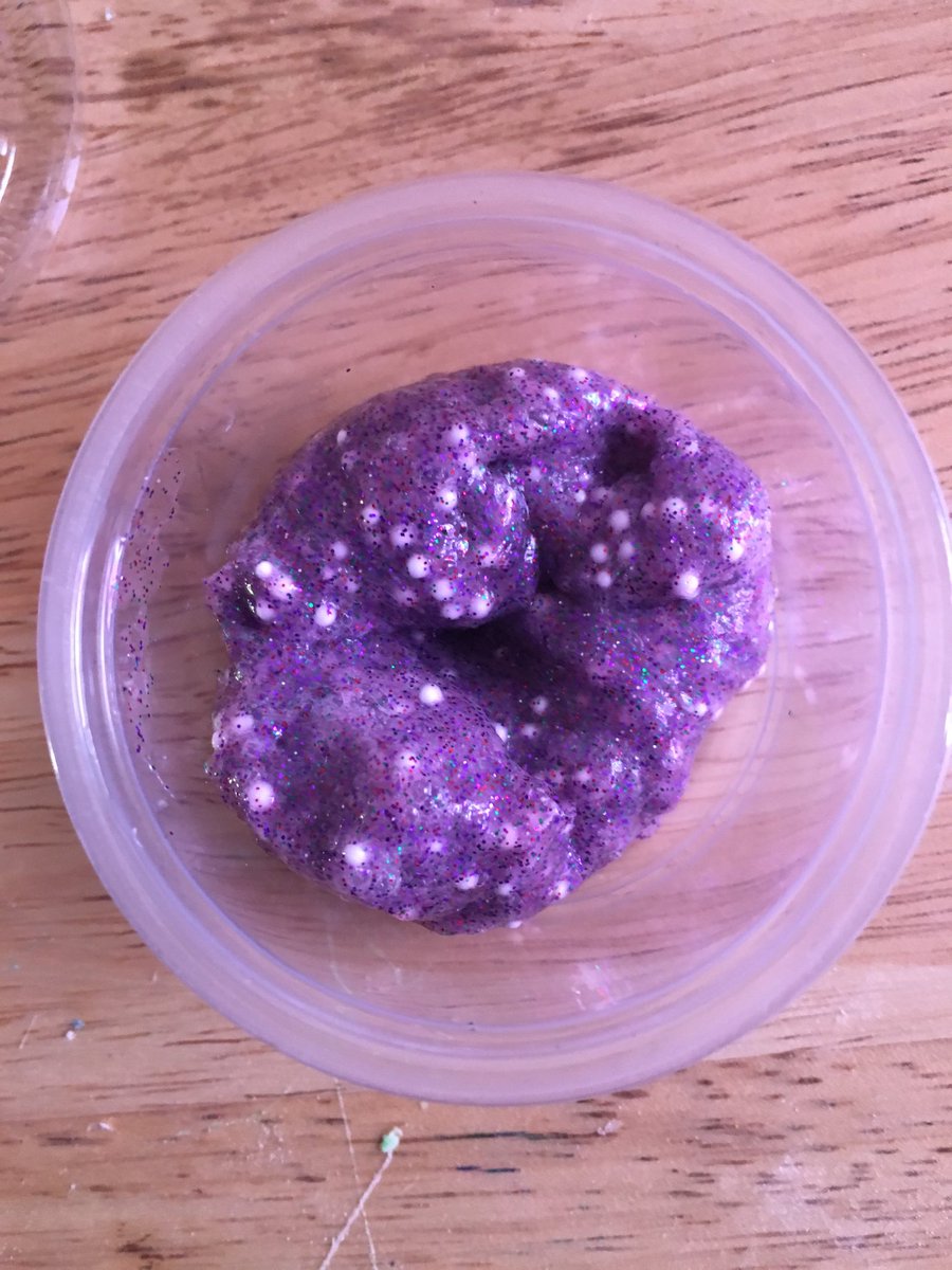 TaylorD62080544's tweet photo. Purple slime foam beads # very stretchy 😊 https://t.co/MbDqNySPcS