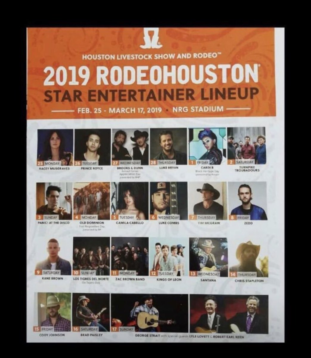 Doing good at RodeoHouston not only means big money! It means Chris Stapleton, CoJo, and George Strait!  How cool is that!