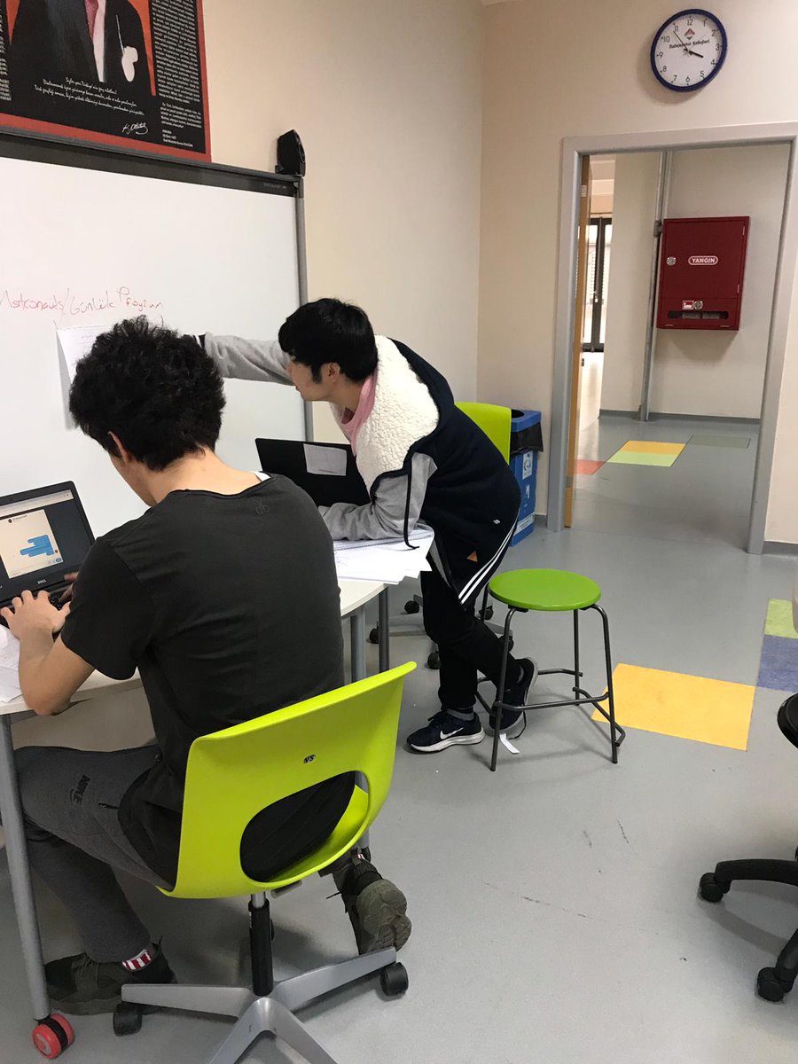 Her hafta sonu olduğu gibi çalışmaya devam!! <a href="/BilimKahraman/">Bilim Kahramanları</a> <a href="/BK_Kocaeli/">BK Kocaeli Kampüsü</a> <a href="/orcun_baris/">Orçun Barış</a>