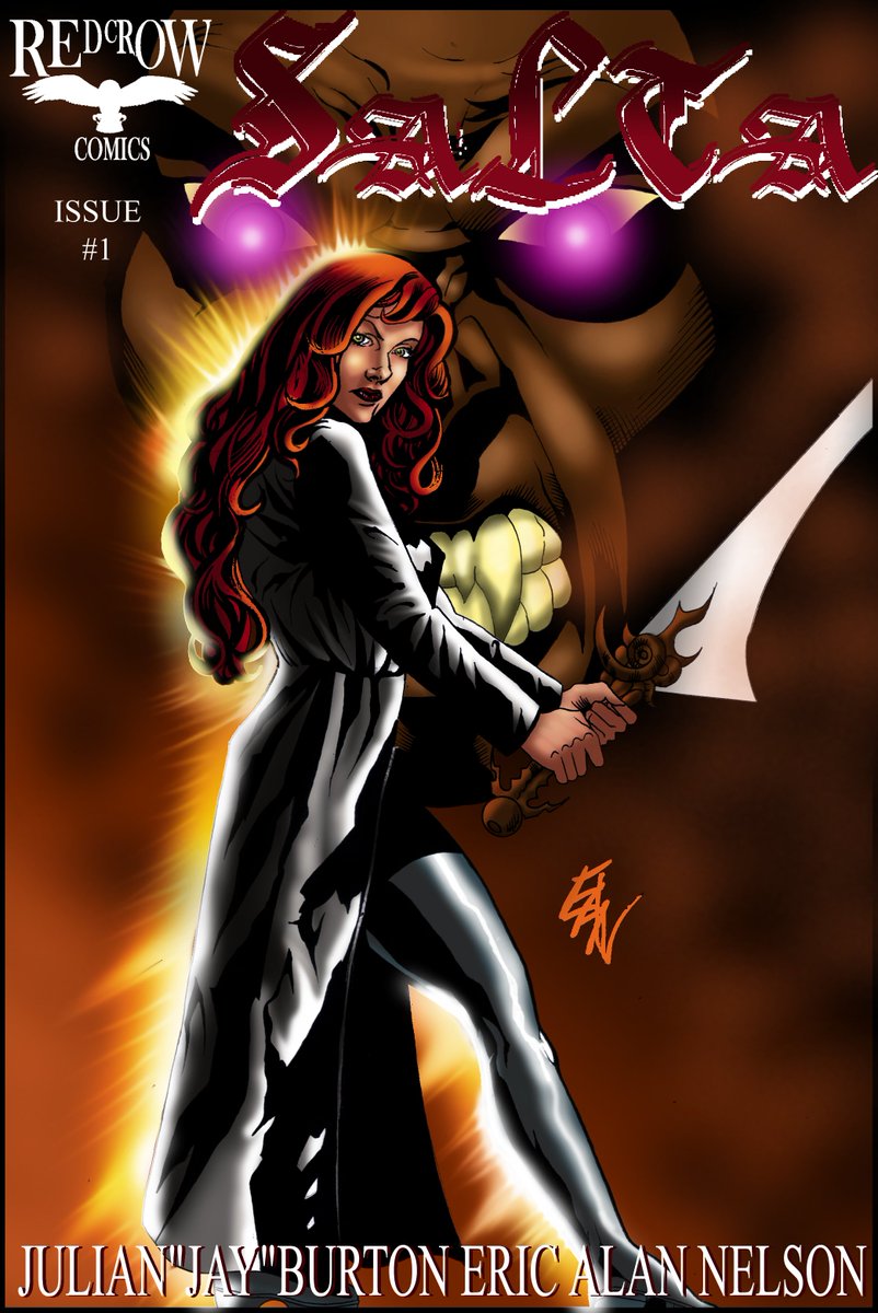 SaltaComic's tweet photo. Issue 2 to be released in February 2019. Get caught up in issue 1! 😉😎Available at https://t.co/8Xg9VjXRV9 #comic #indiecomic #saltacomic #art #supportindiecomic #comiclover #comicfan #comicgeek #comicverse #actioncomic #superheroines #graphicnovel (c) 2018 Red Crow Comics https://t.co/4Z9KsIC6ZJ