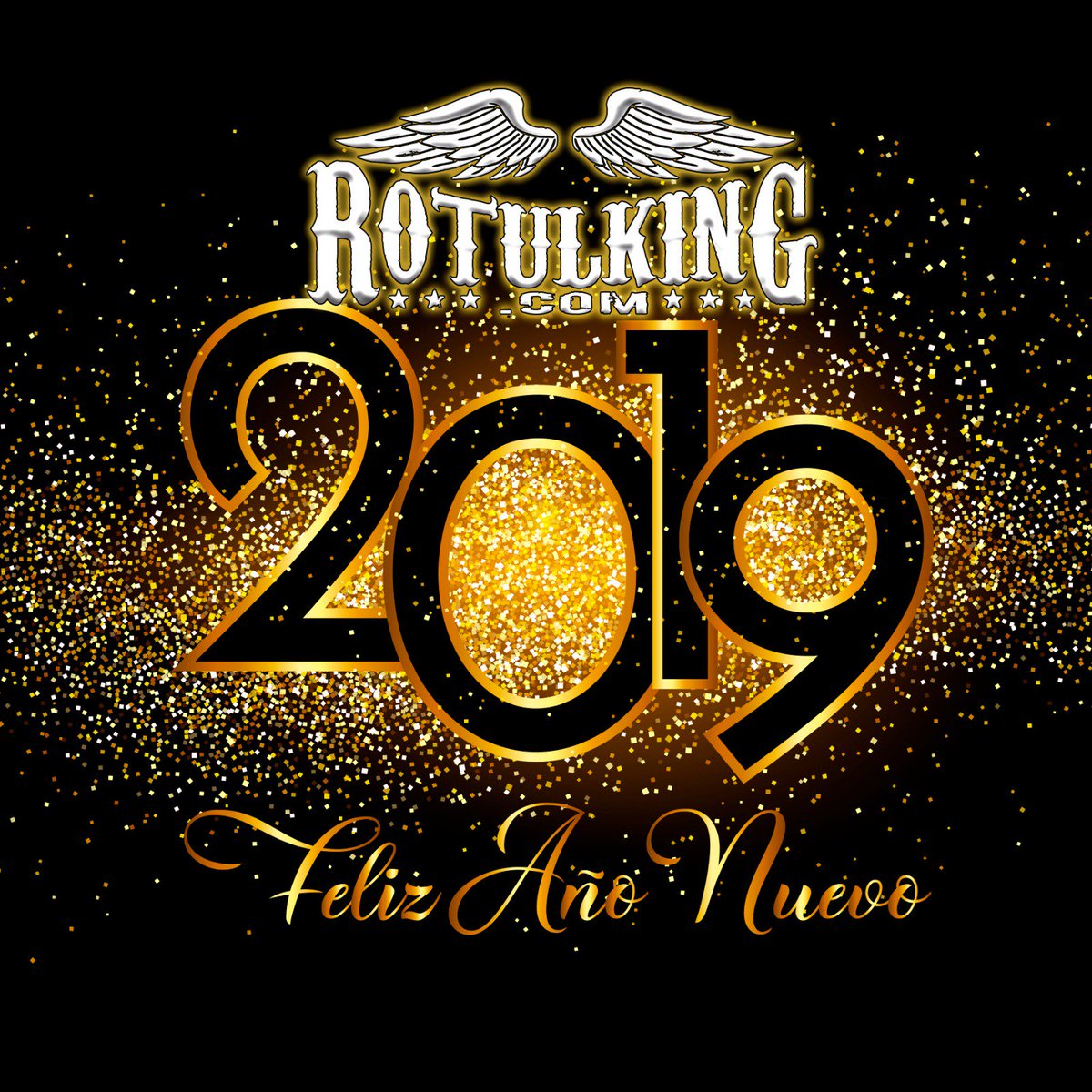 Rotulking's tweet photo. @winston_lobo  feliz 2019 https://t.co/gTdRBfyXpa