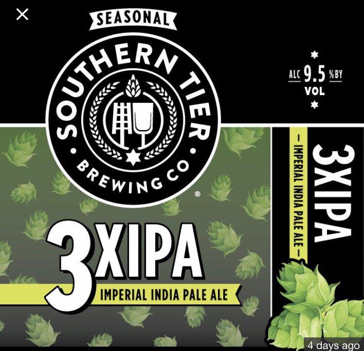 My reaction when I found out <a href="/stbcbeer/">Southern Tier Beer</a> made a 3x IPA . Bring on the chaos theory lol not a bad beer name idea by the way !