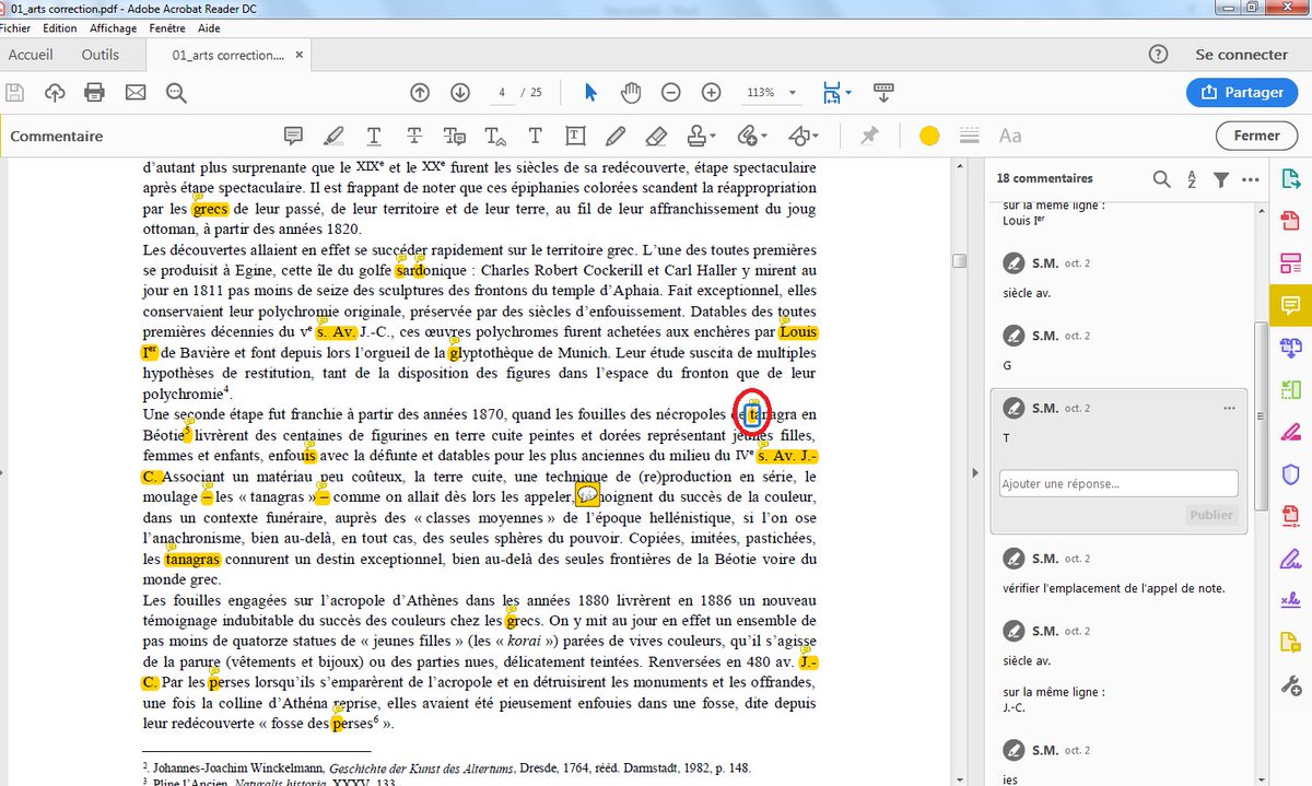 Comment lire les commentaires d’un PDF
