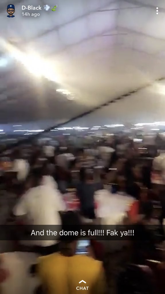 Livingstonegh11's tweet photo. My Love For Stonebwoy has just Increased by 1000%
#BhimConcert2018
๐ฅ๐ฅ๐ฅ๐ฅ#thedomewasfilled #BhimConcert28Dec https://t.co/nPSzi54ckh