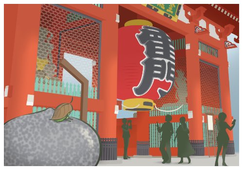 Long time no see 
竟然跟我一樣在今年去了雷門，不會是同時旅行吧🤣