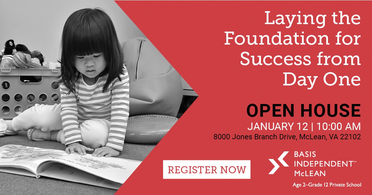 Join us for our January 12 Open House to learn more about our program for age 2 through grade 12 students! Register now at the link below hubs.ly/H0fYn4Q0