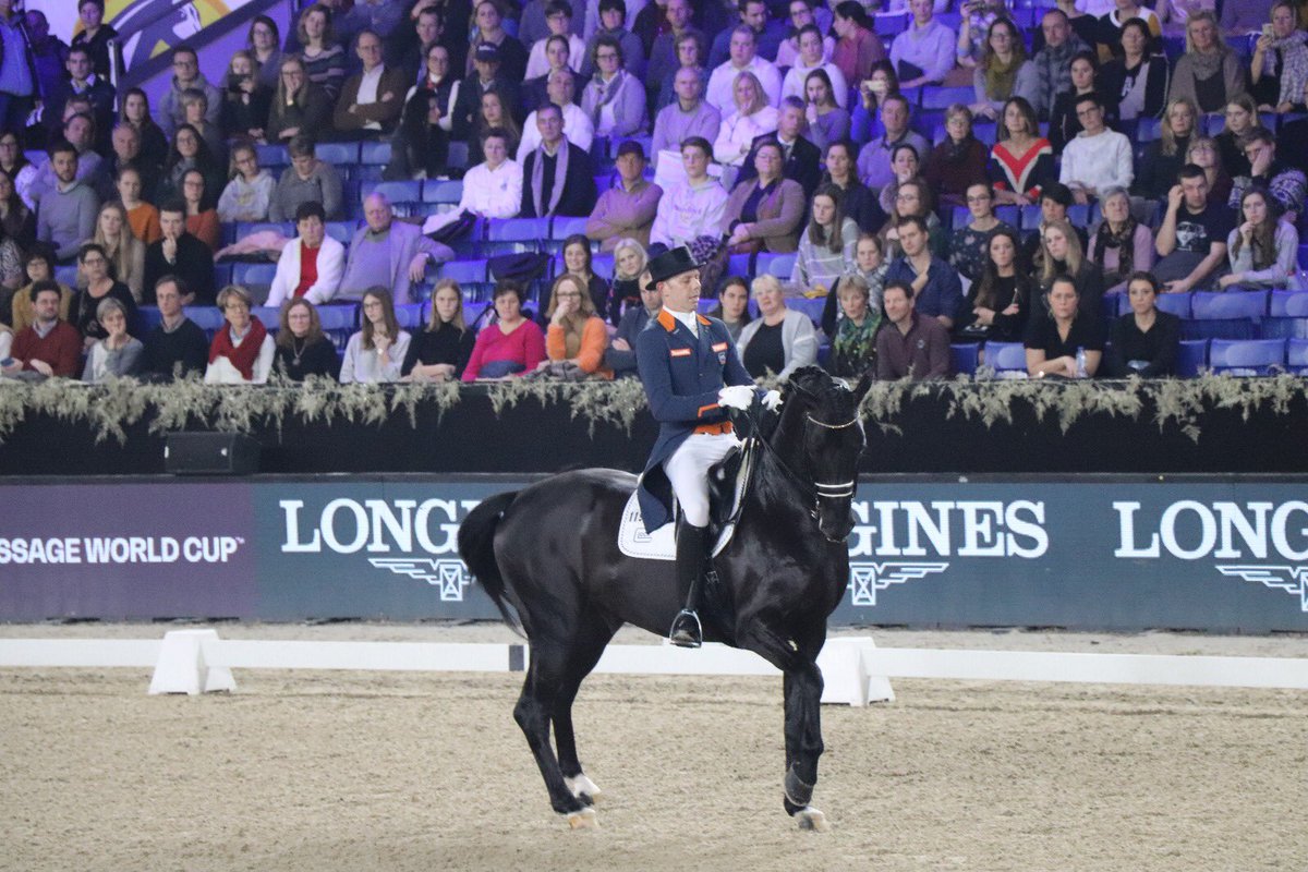 🎉And the Winners of the FEI Dressage World Cup are...
🥇Hans Peter Minderhoud and Glock's Dream Boy N.O.P. (NED). Congratulations !
🥈Helen Langehanenberg and Damsey FRH (GER)
🥉Maria Caetano and Coroado (POR)

#jumpingmechelen #dressage #worldcup <a href="/FEI_Global/">The FEI</a>