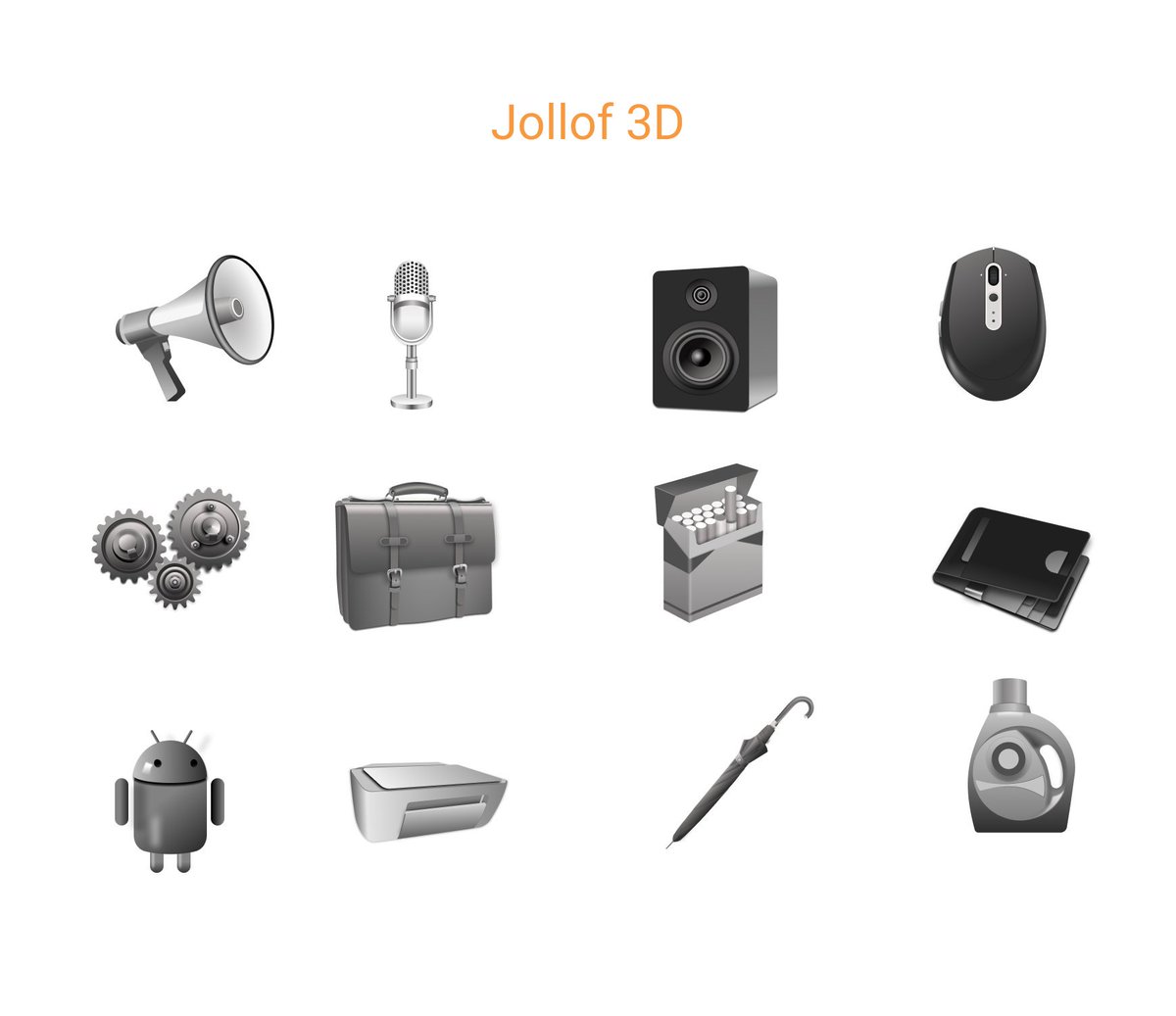 GbMillz's tweet photo. Hello guys, I just released the first version of an icon pack i have been working on at https://t.co/oac45gu1eY, it's a collection of open source 3d, isometric, abstract icons and emojis that you can use in your projects. Design in @figmadesign and site with @vuejs https://t.co/snJtAzgaeg