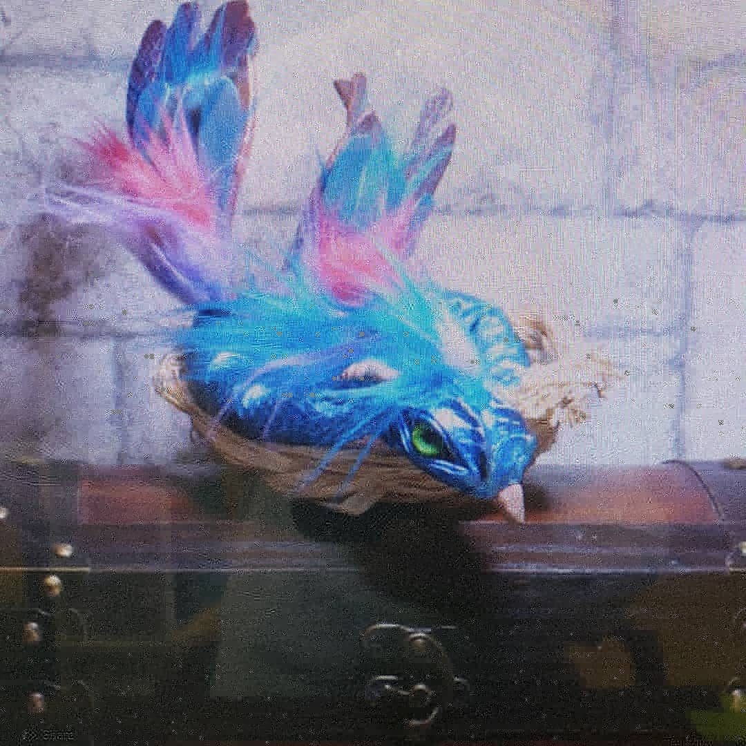 Pippenwycks's tweet photo. A very special little girl in MN has obtained special permission from the Ministry of Magic, U.S. Division, Office of Fantastic Beasts to keep not only a baby Occamy but an Occamy egg as well!! #handmade #oneofakind #fantasticbeasts #pippenwycks #occamy #etsy #etsyshop https://t.co/W82vQgFnY7