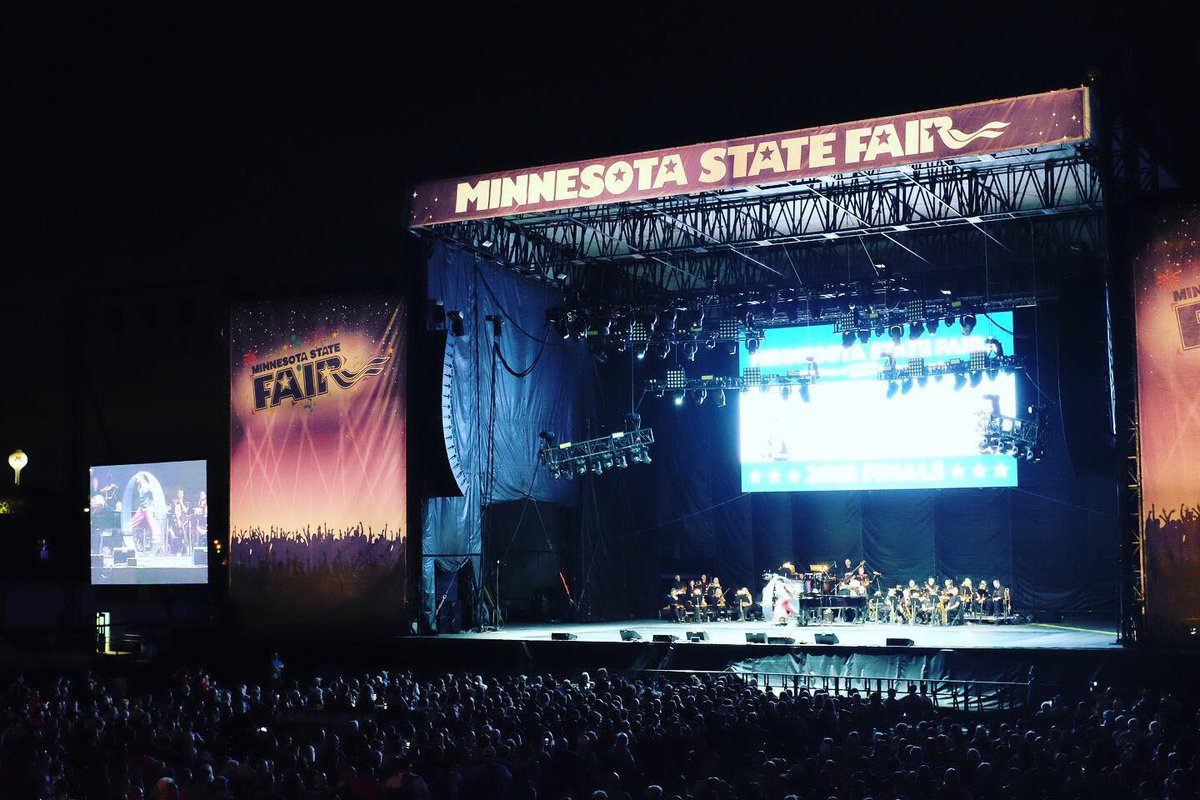 mnstatefair's tweet photo. The 2018 Grandstand Concert Series, sponsored by @sleepnumber, was pretty darn spectacular. 113,937 people attended a show this year (not including the Amateur Talent Contest Finals), & four of those shows were sold-out! #MSFReflections
Which show did you see this year? https://t.co/dBzObpNmgv