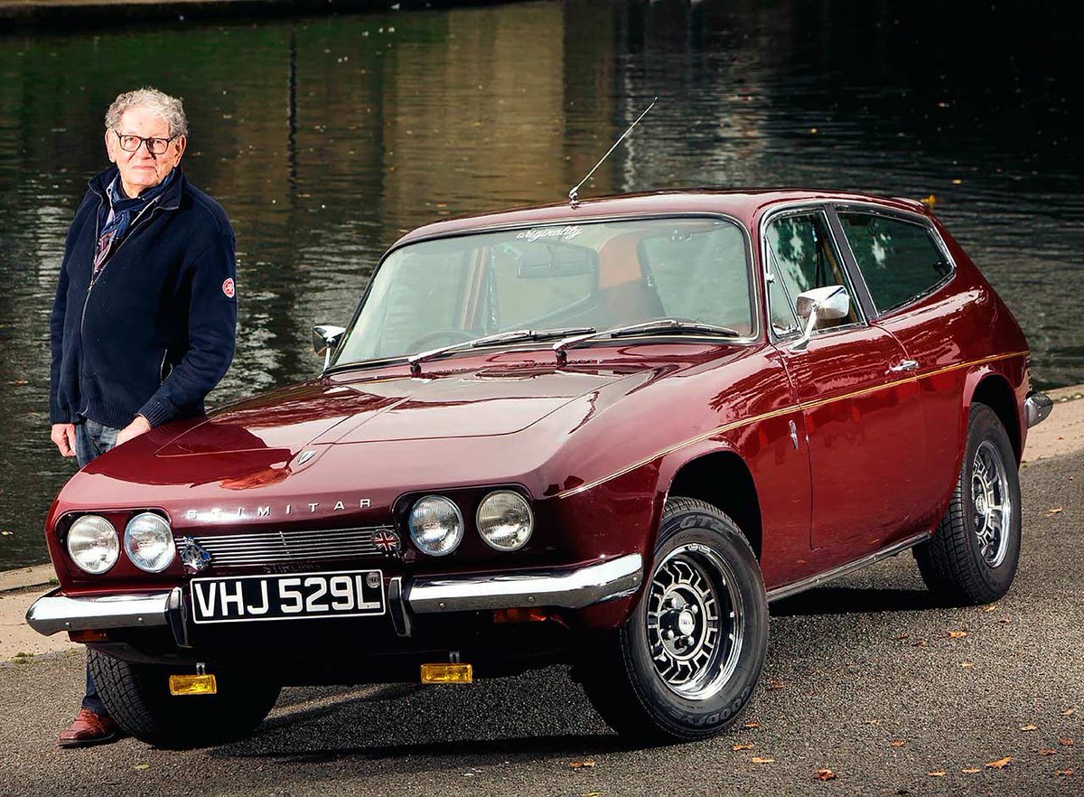 vcky_rchrdsn's tweet photo. Delighted that Tom Karen has been awarded an OBE - wonderful designer of the Reliant Scimitar GTE, Marble Run, Bond Bug and many other great products https://t.co/1XoqqdTIo2