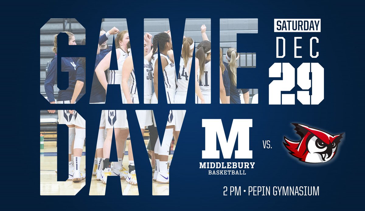 middwbball's tweet photo. It's #GameDay π€ We hope you didn't miss us too much! Your Panthers are finally back in action after the break, come support! #PackPepin
π Keene State
β° 2pm EST
π Middlebury, VT
π https://t.co/lwhl0ZaTzl
πΊ https://t.co/Yw6wKYo41V
#GoMiddWBB https://t.co/7ZNSvPQOSn