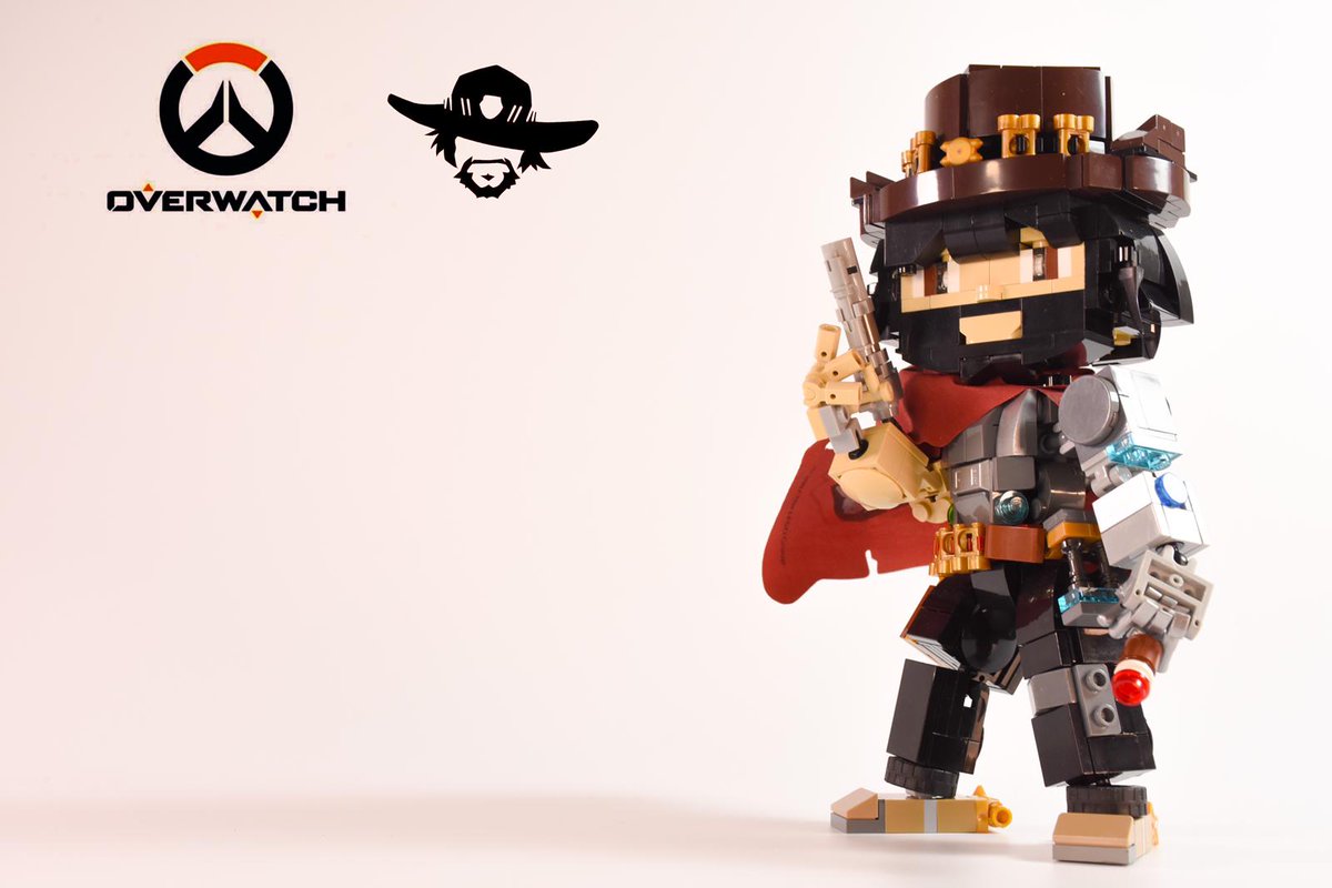 BenjaminFong8's tweet photo. Overwatch:McCree &amp; Outfits
1:1 Peacekeeper, Cowboy Hat, Cigar 
&amp; mini build McCree
McCree-"I am your Huckleberry"

Hope you like it and enjoy our work😊
By @BenjaminFong8 &amp; @johncheng0809

#OverwatchLTBM
#legomoc
#Overwatch
#legocreation
#Peacemaker
#cowboyhat #cigar #McCree https://t.co/RryTWpXjmi