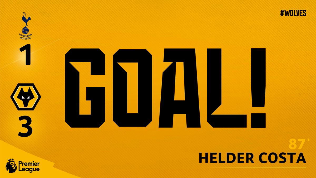 Wolves's tweet photo. HELDER COSTA MAKES IT THREE!!!!

😳 https://t.co/7A7tbFel77