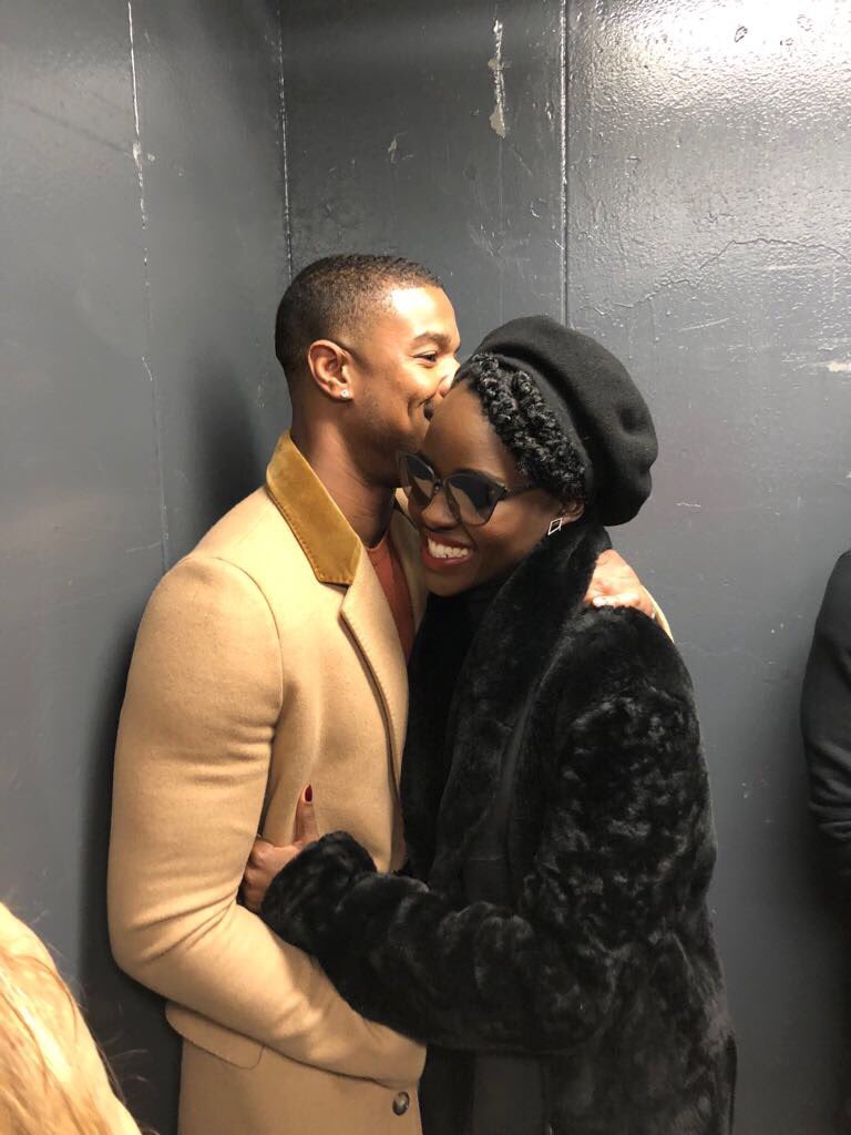 Lupita_Nyongo's tweet photo. 3. This year Ryan Coogler taught me about on-call push-up bets. That reminds me... @michaelb4jordan, I am secure enough to admit when I am wrong: you DID do all 6 push-ups after all. Here’s the receipt. Thank you for your service. #LNTOPTEN #Sorrreeeeeee https://t.co/8VU45aMQOY