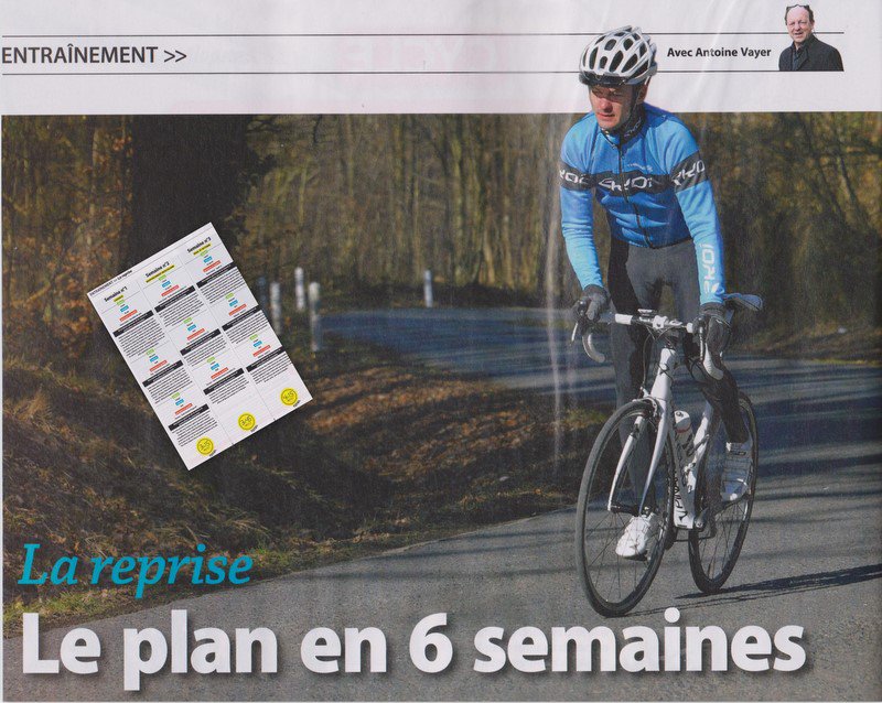 Miroir2Cyclisme's tweet photo. Le magazine Le Cycle de janvier 2019 présente un plan d'entrainement en 6 semaines proposé par Antoine Vayer pour bien négocier la nouvelle saison 2019 qui débute dans quelques jours.
Alors, prêts pour LA bonne résolution ?
#LeCycle @festinaboy https://t.co/rNNj4CZtin