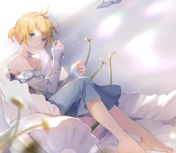 #鏡音生誕祭2018  happy birthday!~(❁'◡`❁)*✲゜* 