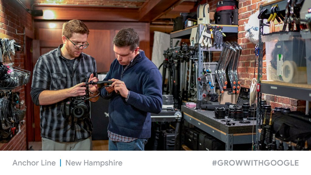 When a passion for telling powerful stories leads to a thriving business 🙌 Learn about how <a href="/AnchorLineNH/">Anchor Line</a> services a growing number of clients, from local organizations to multinational brands. goo.gl/MZEKYQ