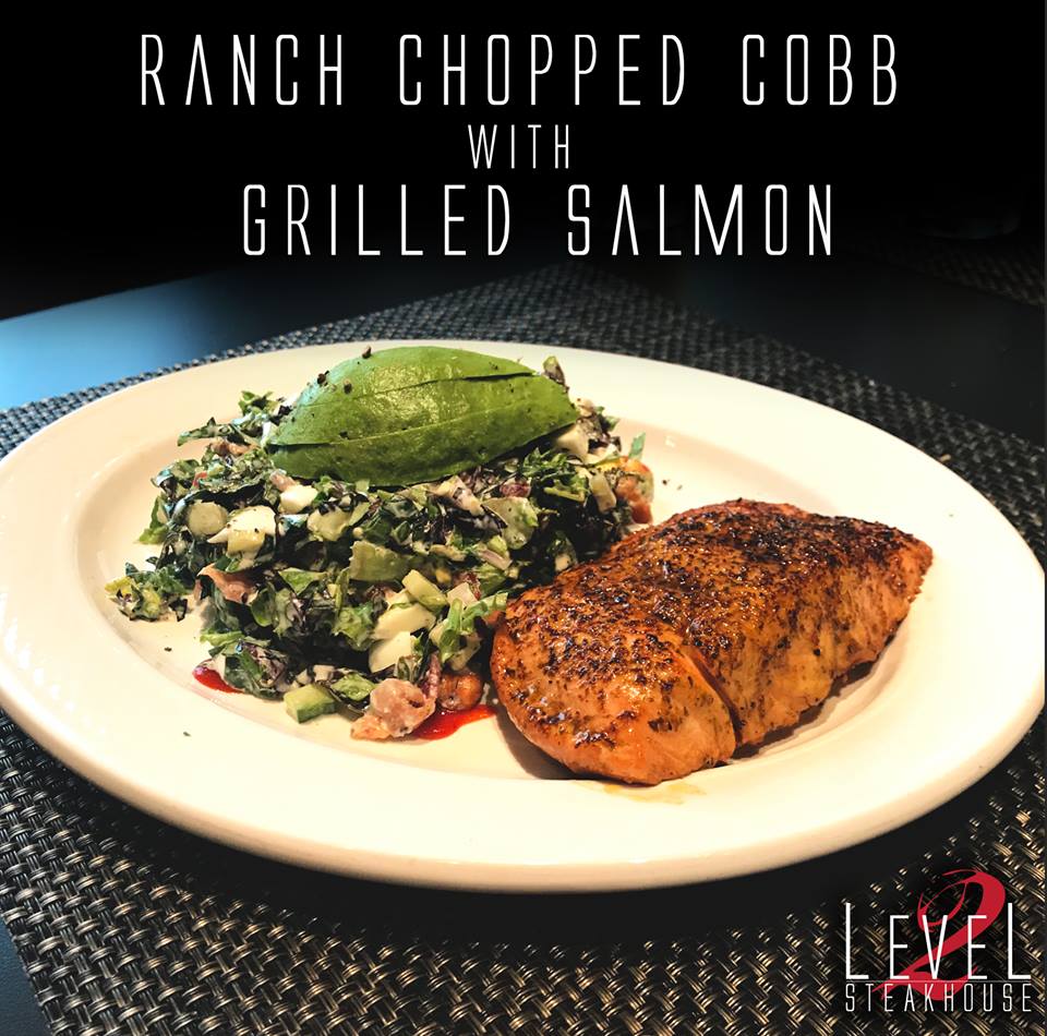 branson_landing's tweet photo. Level 2 Steakhouse:
It's SATURDAY! What are you having for Lunch? The Ranch Chopped Cobb Salad with Salmon is DELICIOUS!! #TreatYourself #ALevelAboveTheRest https://t.co/OgpEwvq8zS