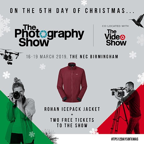 ukphotoshow's tweet photo. Don't forget to enter our 12 Days of Christmas competition. For the fifth day of Christmas we have teamed up with @Rohantime. For a chance to win head to our Facbook page. Hurry! Competition closes at 23.59 tonight: https://t.co/lJMhTeOBGV #TPS12daysofxmas https://t.co/ROpQfmvkIg