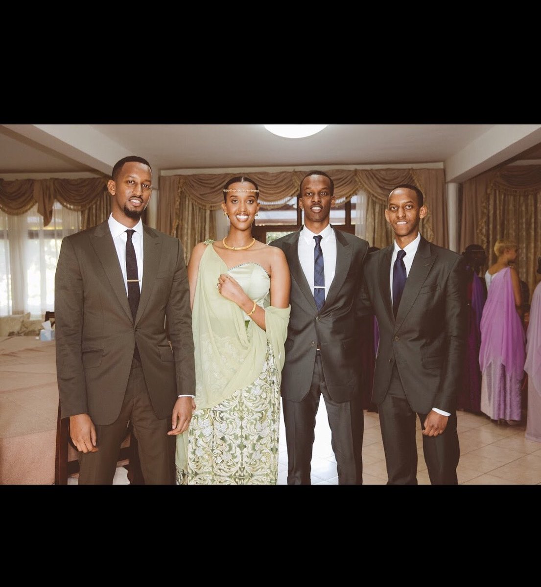 Paul Kagame's daughter, Ange Kagame, weds. Lipstick Alley
