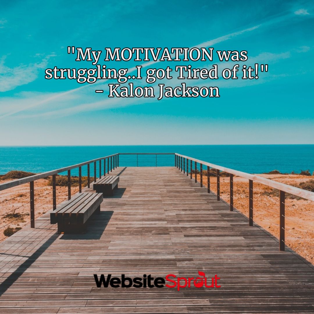 "My MOTIVATION was struggling...I got tired of it!" - Kalon Jackson

buff.ly/2Gcbqvq

#motivation #marketing #entrepreneur