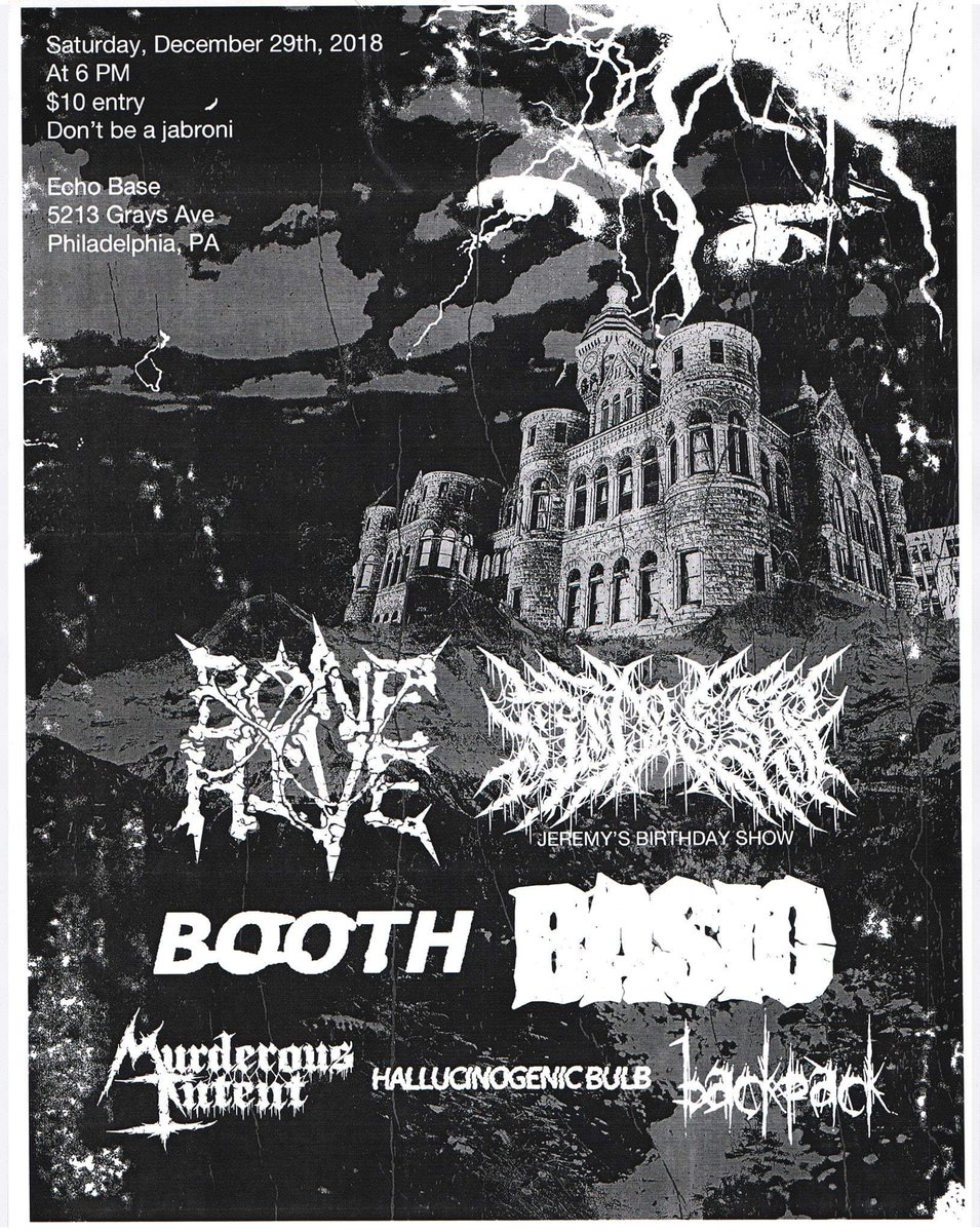 Come out and toss your New Year's resolutions at someone's face 
☠️🐝