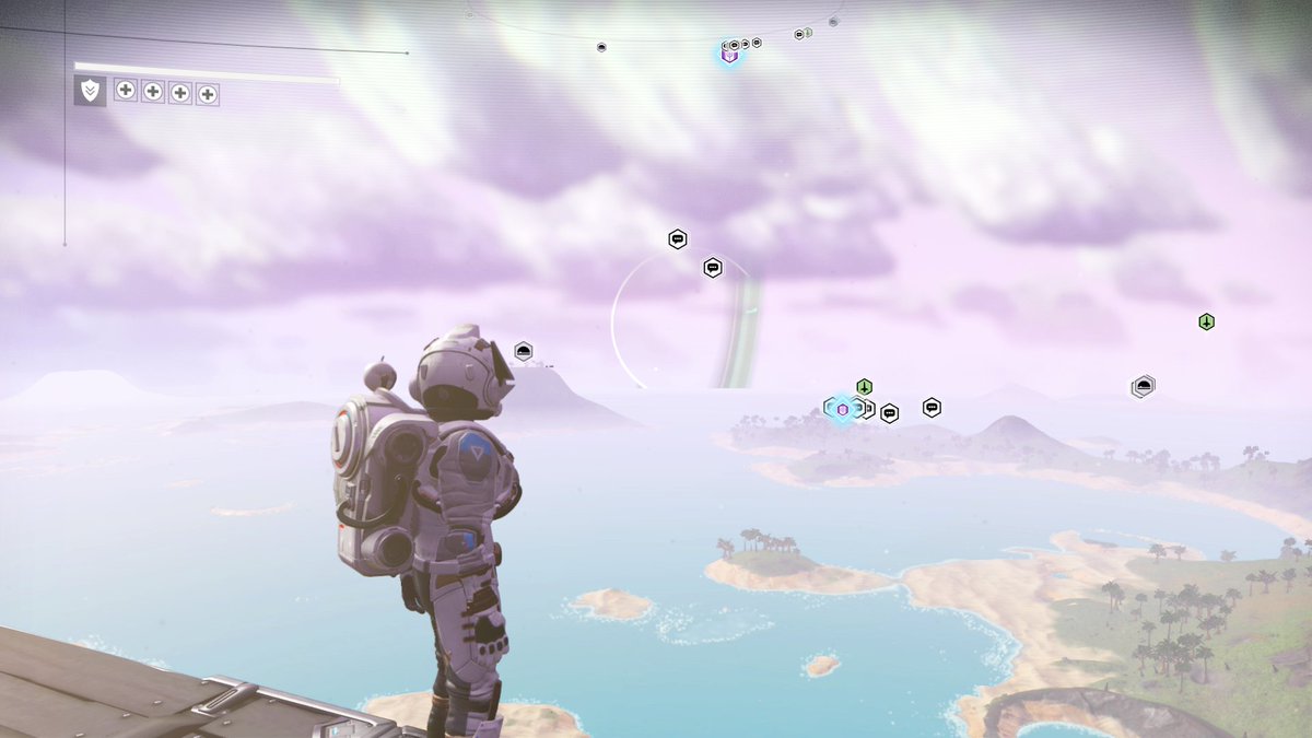 PeacefulGamer's tweet photo. Happy #UD2018 Travellers!
Beautiful planet for this year's festivities!
#NoMansSky @hellogames #PS4share https://t.co/1QJ37owGSB
