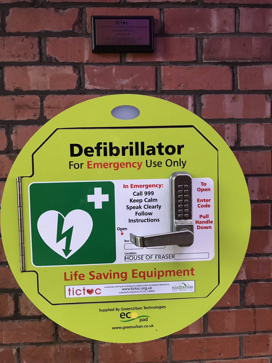 MEGZI83's tweet photo. That’s now 12 defibs registered 😊❤️ #CPAD #Community #RescueReady #DefibFound https://t.co/8L4VjSxgKF