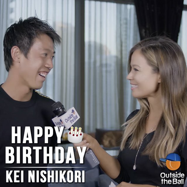 Happy Birthday, Kei Nishikori!   