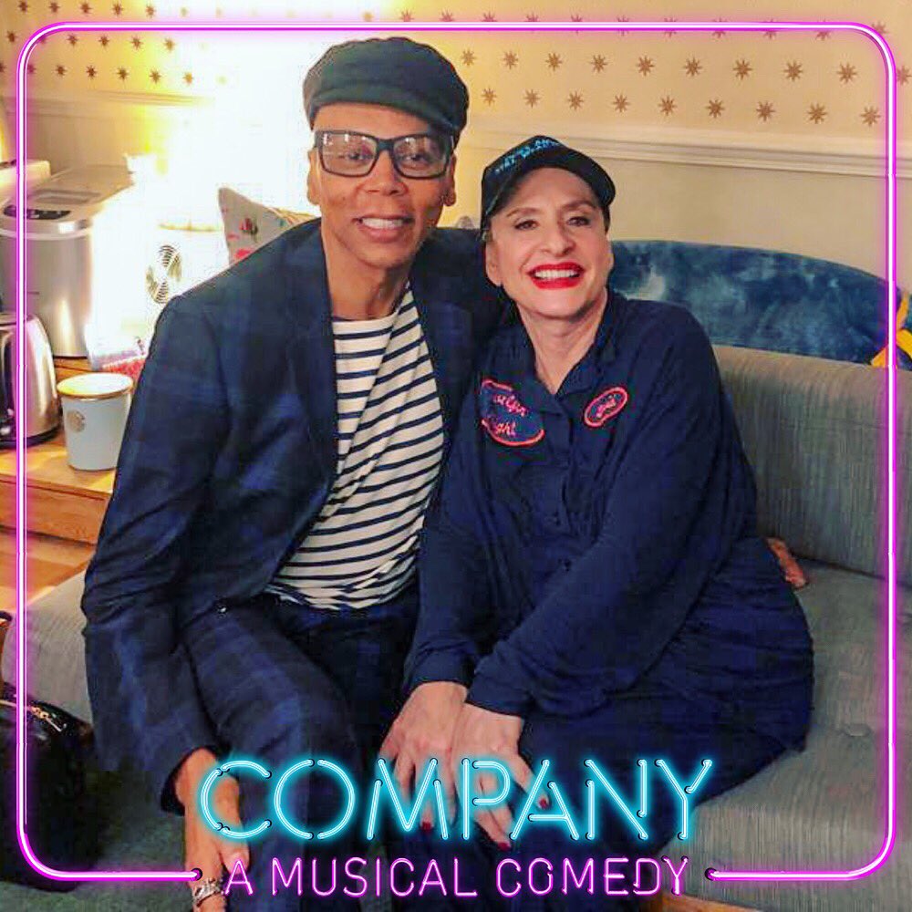 CompanyBway's tweet photo. “If you can’t love yourself...” we loved having @RuPaul with us this afternoon! Such great COMPANY! https://t.co/uIElH43SAb