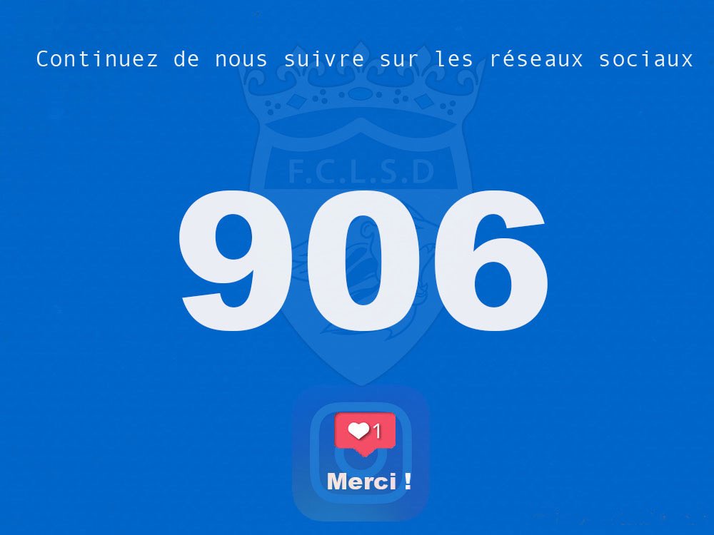 FCLSD69760's tweet photo. Réseaux Sociaux 🔵⚪️⚽️
On termine l’année 2018 en dépassant le cap des 1500 followers sur Facebook !
Un grand merci pour votre soutien !!!
On a besoin de vous!
N’hésitez pas à partager nos réseaux !
#reseauxsociaux #limonest #saintdidieraumontdor #fclsd #noussommeslefclsd https://t.co/T0sbpCIdxf