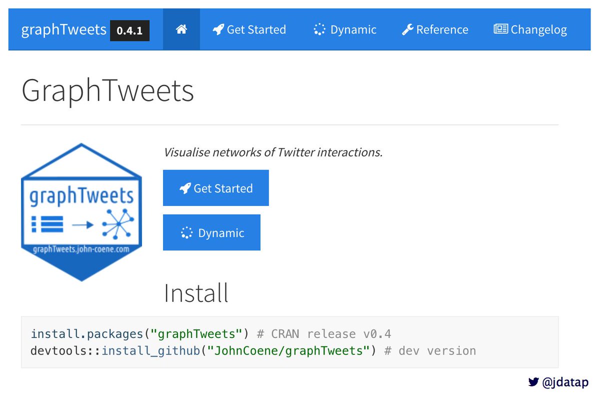 dataandme's tweet photo. 📊 Easy viz from #rtweet data!
🐦 "GraphTweets: Visualise Twitter Interactions" ✩ @jdatap
https://t.co/SCN0Ycy7Z7 #rstats #dataviz https://t.co/xc81TQN7M9