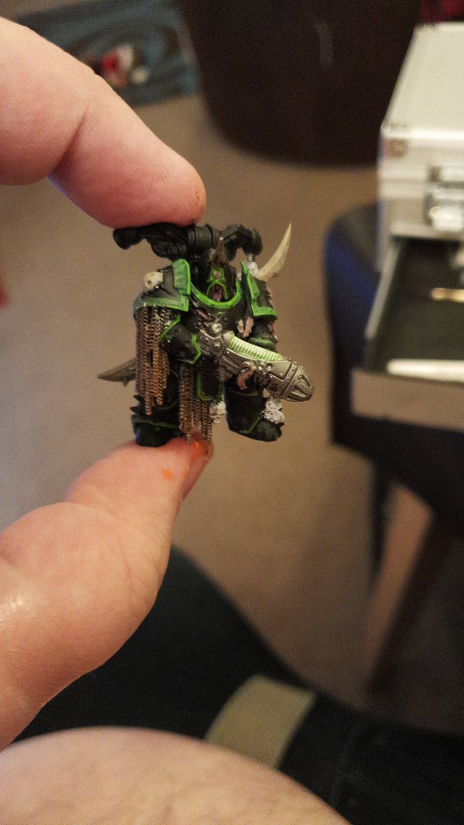 richard_b1's tweet photo. First test model started for the #TO6W with the guys at @Triumvirate40k https://t.co/MPPVVHIfhL